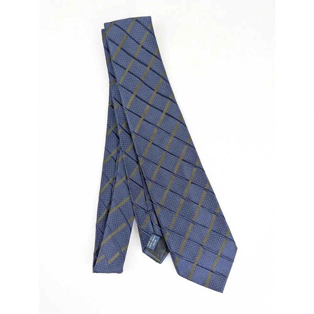 Faconnable & Alexander Julian Mens Tie Bundle Blue 2pc